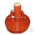 High Temperature Silicone Coated Fiberglass Fire Sleeve